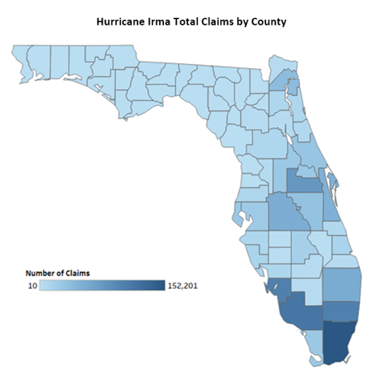 IrmaTotalClaimsCountyMap